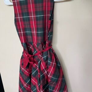 Gap Plaid Kids Dress in Red and Green